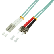 Câble fibre optique LogiLink OM3 1m LC vers ST