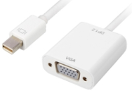 Adaptateur Sharkoon Mini DisplayPort vers VGA 0,15 m