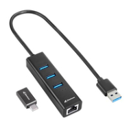 Sharkoon 4044951037575 Hub USB Type-C