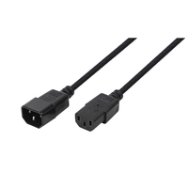 LogiLink CP091 Câble d'alimentation C14 vers C13 1,8 m 250 V