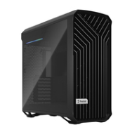 Fractal Torrent, noir, TG, teinte foncée - Midi/Minitour - ATX