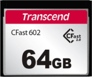 Transcend TS64GCFX602 64 Go CFast 2.0 500 Mo/s Carte mémoire