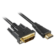 Sharkoon 4044951015221 Câble HDMI vers DVI-D 3m