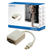 Adaptateur LogiLink Mini DisplayPort vers VGA 0,09 m