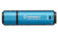 Kingston IronKey Vault Privacy 50 32GB USB 3.2 Gen 1 Blå Säker