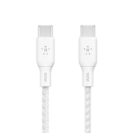 Belkin BOOST CHARGE 2m USB-C vers USB-C 2.0 480 Mbit/s - Blanc