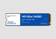 WD Blue SN580 250 Go - SSD M.2 NVMe avec une vitesse de 4 000 Mo/s