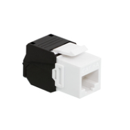 Prise trapézoïdale LogiLink Cat6a UTP 180°
