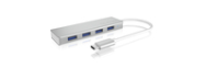 ICY BOX IB-HUB1425-C3 - Hub - 4 ports USB 3.0 SuperSpeed