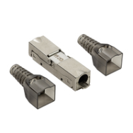 LogiLink MP0046 Panneau de brassage en aluminium Cat6a Gris