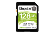 Canvas Select Plus SDXC 128GB - Kingston UHS-I 100MB/s