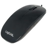 LogiLink Slim - Souris - droitier et gaucher