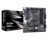 Carte mère ASRock B450M Pro4 R2.0 Micro ATX AM4