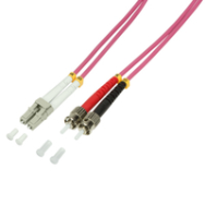 Câble fibre optique LogiLink OM4 LC-ST 1m