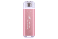 Transcend ESD300P 2 To SSD externe USB-C 10 Gbit/s Rose