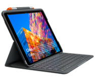 Logitech Slim Folio - Clavier et étui folio