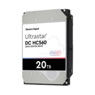 Disque dur WD Ultrastar DC HC560 20 To - 3,5" à 7 200 tr/min