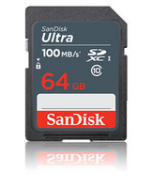 Carte SanDisk Ultra SDXC UHS-I 64 Go