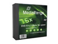 MediaRange MR418 DVD-R 4,7 Go, paquet de 5