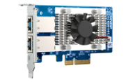 QNAP QXG-10G2T - Adaptateur réseau PCIe 10 GBE RJ45 x2
