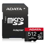 ADATA High Endurance 512 Go microSDXC UHS-I U3 V30 A2