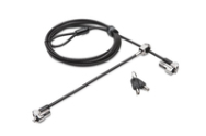 Cadenas double NanoSaver pour ordinateur portable - Kensington à clé 1,8 m