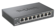 Commutateur Gigabit non géré D-Link DGS-108 8 ports de couche 2