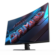 Écran LED Gigabyte GS32QC incurvé 80 cm 31,5" 2 560 x 1 440 pixels QHD 1 ms VA voisin - 80 cm - 31,5"