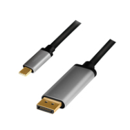 Câble LogiLink CUA0100 DisplayPort vers USB-C de 1,8 m