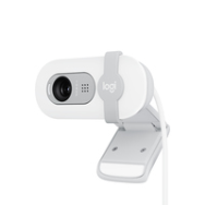 Webcam HD intégrale Brio 100 de Logitech - Blanc cassé
