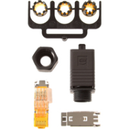 Axis SPR CONN PUSH PULL PLUG IDC-8 I
