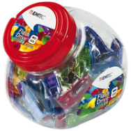 EMTEC C410 Color Mix - Candy Jar 2.0 - 8 Go - USB Type-A - 2.0 - 15 Mo/s - Capuchon - Bleu, Vert, Violet, Rouge, Jaune