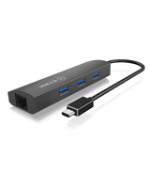 Hub USB-C ICY BOX IB-HUB1406-C avec Ethernet