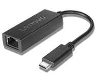 Lenovo 4X90S91831 - Filaire - USB Type-C - Ethernet - Noir