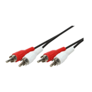 Câble LogiLink 5 m 2xRCA vers 2xRCA