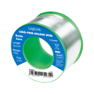 LogiLink SA0004 Fil à souder 190°C Argent/cuivre/étain 45mm