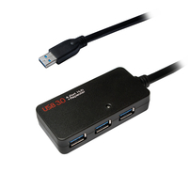 LogiLink UA0262 Rallonge USB 3.2 Gen 1 5 Gbit/s 10 m