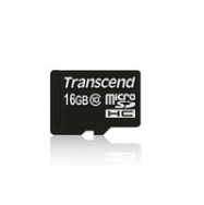 Transcend microSDHC 16 Go Classe 10 UHS-I 90 Mo/s U1