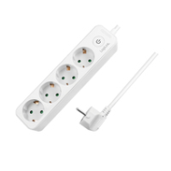 LogiLink LPS245 1,5 m 4 prises CA Type F Intérieur IP20