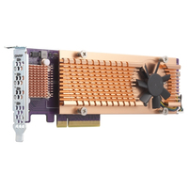 QM2-4P-384 - Contrôleur de stockage - Profil bas - PCIe 3.0 x8