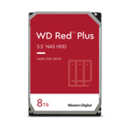 Disque dur NAS WD Red Plus 8 To avec 256 Mo de cache et 5 640 tr/min