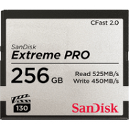 Carte CFast 2.0 SanDisk Extreme Pro 256 Go