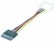 Adaptateur secteur LogiLink CS0003 SATA vers Molex 0,15 m