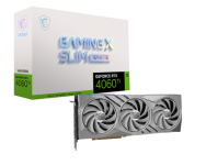 MSI GeForce RTX 4060 Ti GAMING X SLIM Blanc 16 Go