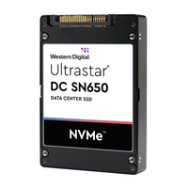 SSD U.3 WD Ultrastar 7,68 To 6 500 Mo/s (stockage de données rapide)