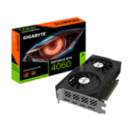 Gigabyte GeForce RTX 4060 WINDFORCE OC 8 Go - GeForce RTX 4060 - 8 Go - GDDR6 - 128 bits - 7680 x 4320 pixels - PCI Express 4.0