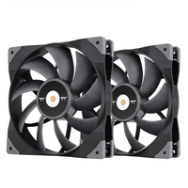 Ventilateur de boîtier d'ordinateur TOUHFAN 14 14 cm Noir 2 pièces