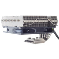 Refroidisseur SilverStone NT06-PRO 12 cm 1000-2200 tr/min Gris