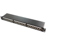 LogiLink NP0048 RJ-45 Cat6e Noir Montage en rack 1U