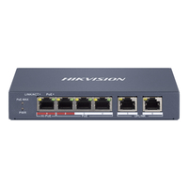 Support mural PoE Fast Ethernet géré Hikvision DS-3E1106HP-EI
